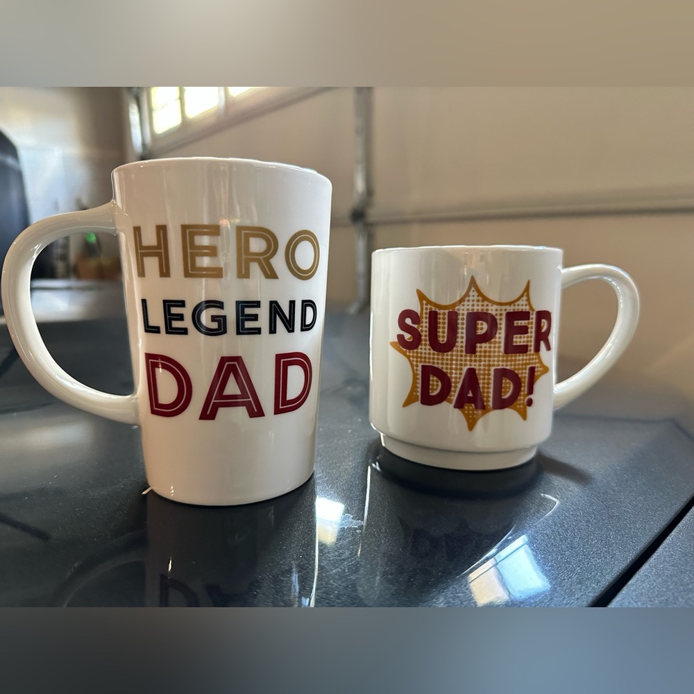 Super Dad Ceramic Mugs